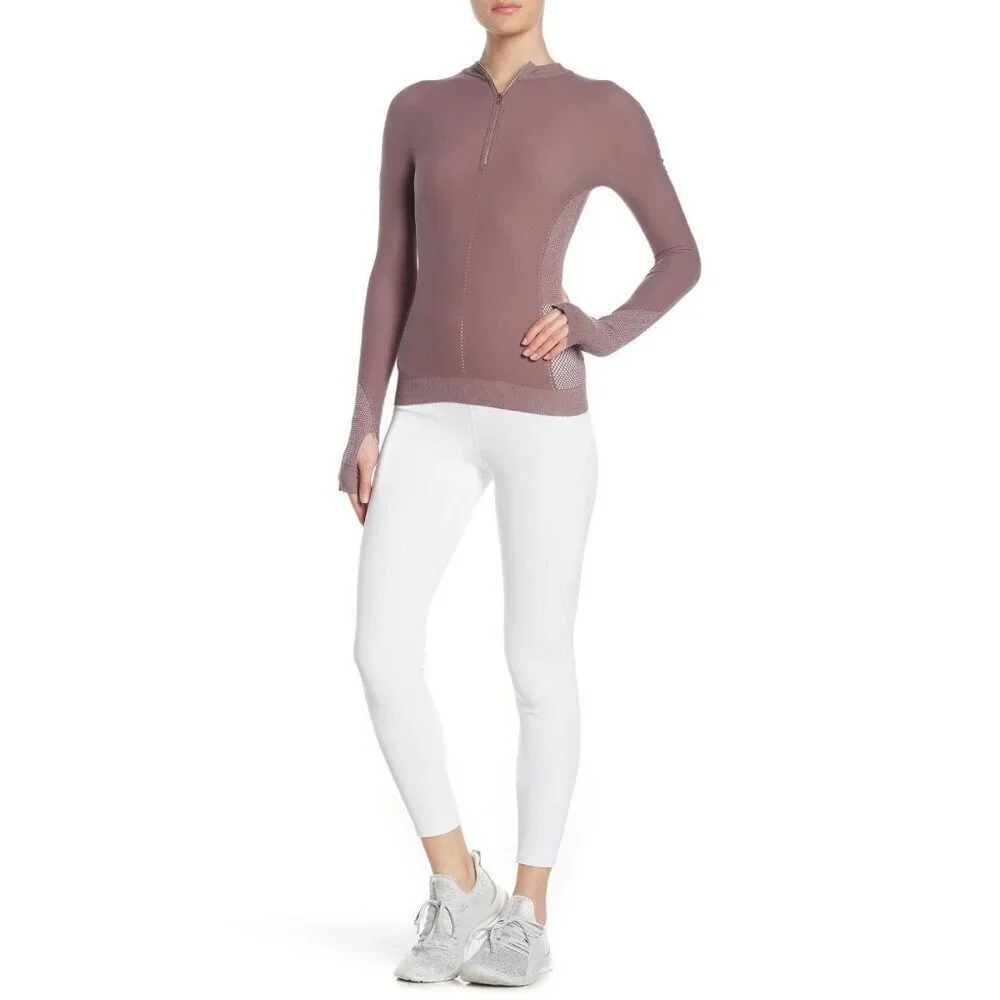 Free People FP Movement Formation High Waist Ankle Leggings White SZ SP New